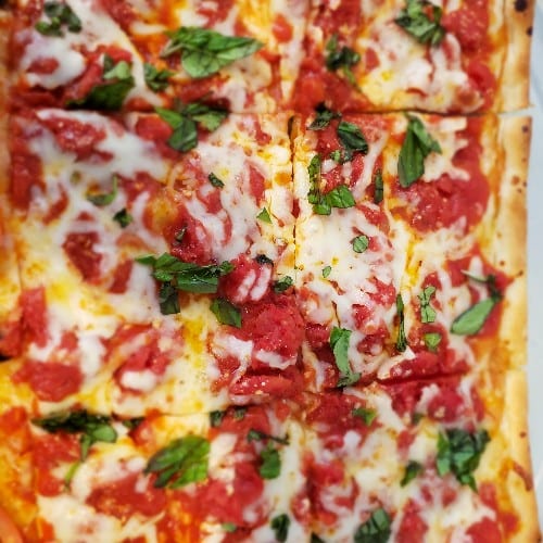 Grandma Pizza Slice (Slice).