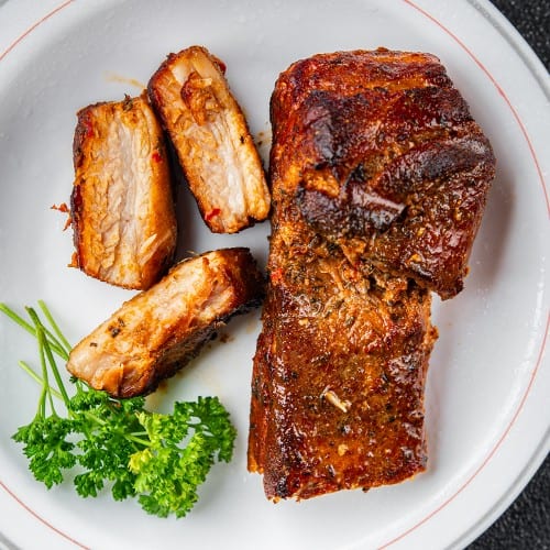 14. Fried Pork Ribs.