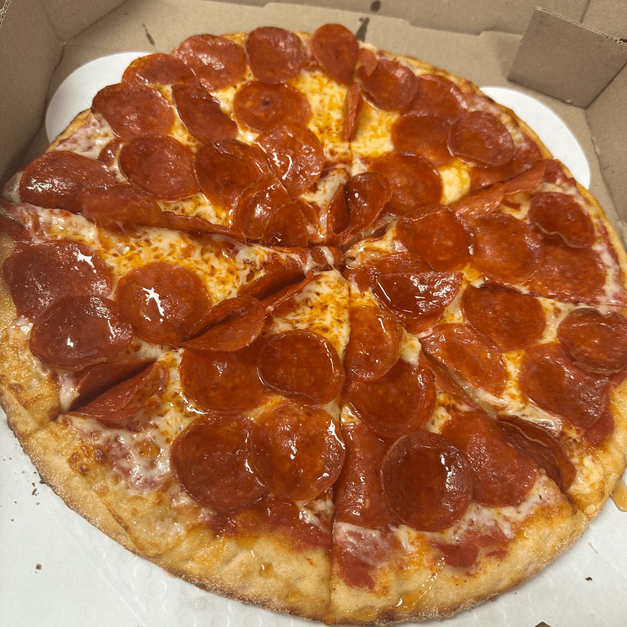 Double Pepperoni Hot Honey Pizza 12".