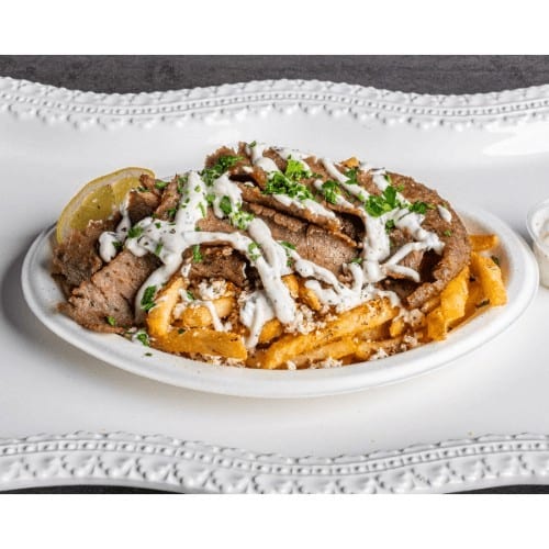 Spartan Gyro Fries.
