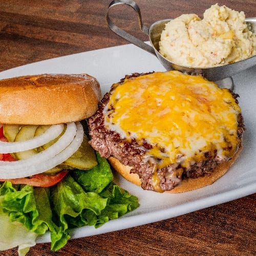 Classic Cheeseburger.