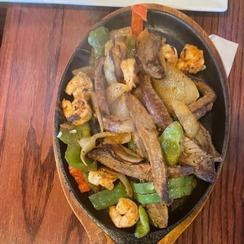 Mixed Fajitas Dinner.