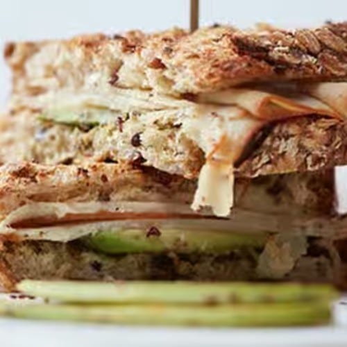 Turkey Pesto Sandwich.