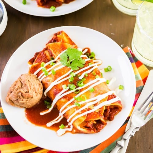 Tex-Mex Enchiladas.