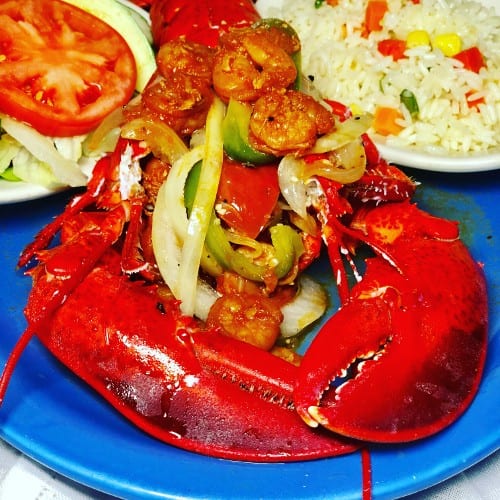 Langosta Rellena / Stuffed Lobster.