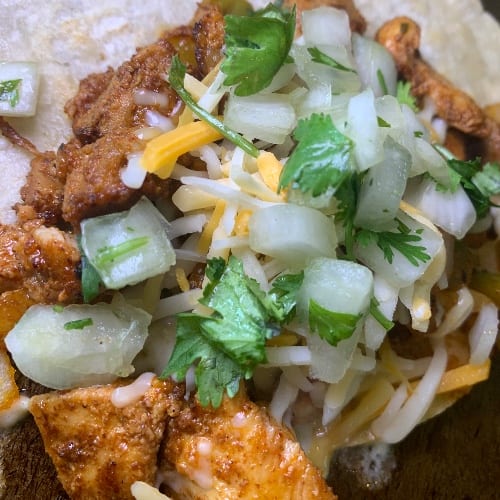 Chicken Taco Single.