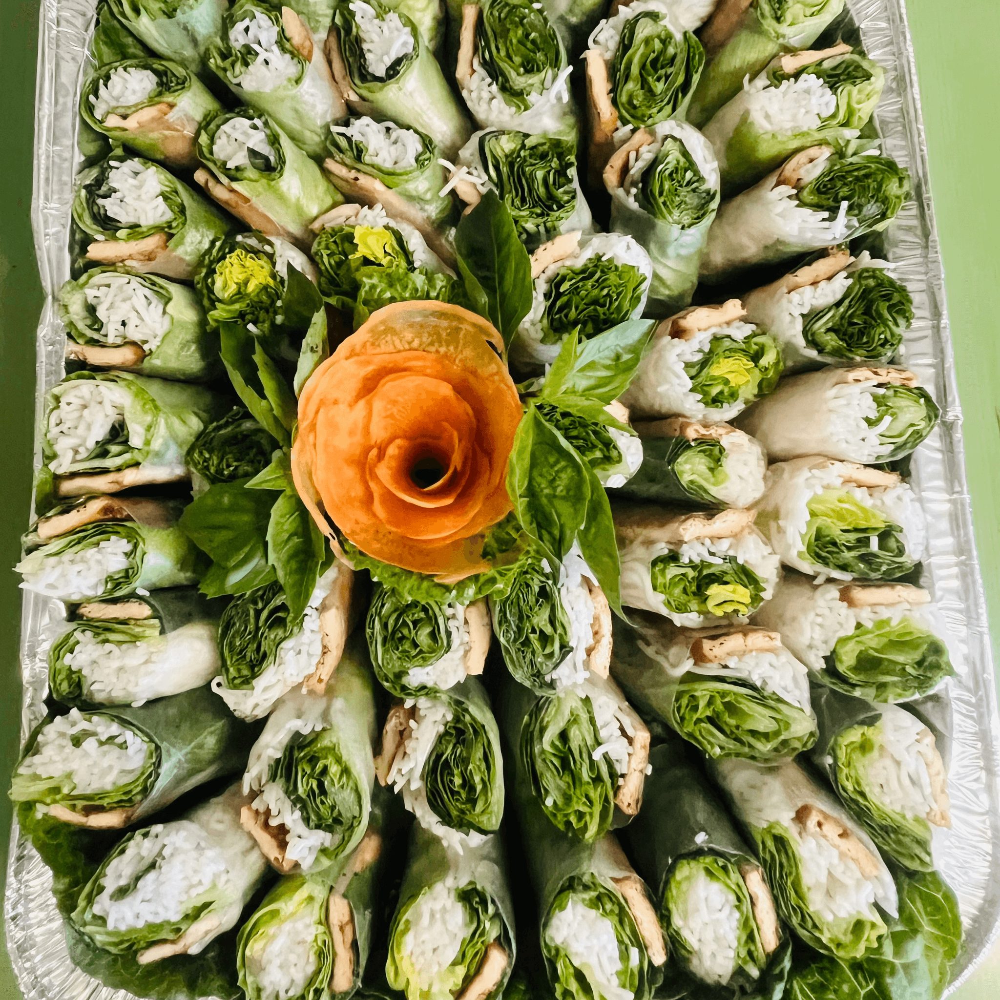 T4. Tofu Rolls S/L (tray Đậu Hủ Cuốn).