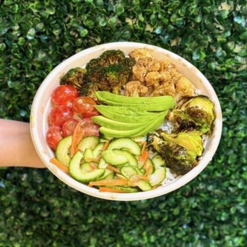 Total Veggie Fresh Green Bowl.