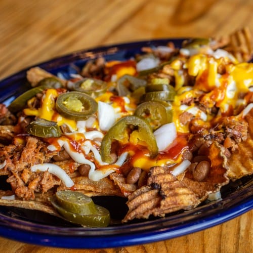 Bar-B-Que Nachos.