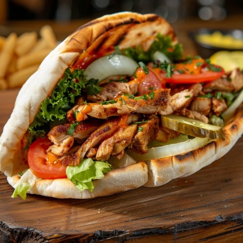 Shawarma Sandwich.