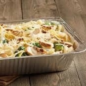 Large Pan Chicken Fettuccine Alfredo (Feeds 12-18).