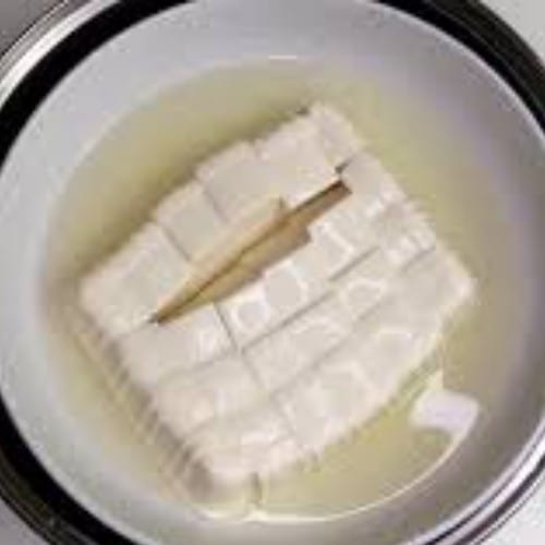 Steamed Tofu.