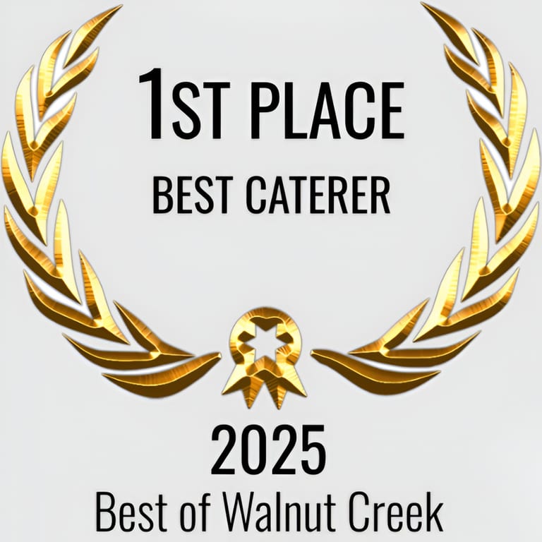 Crowned Best Caterer of 2025