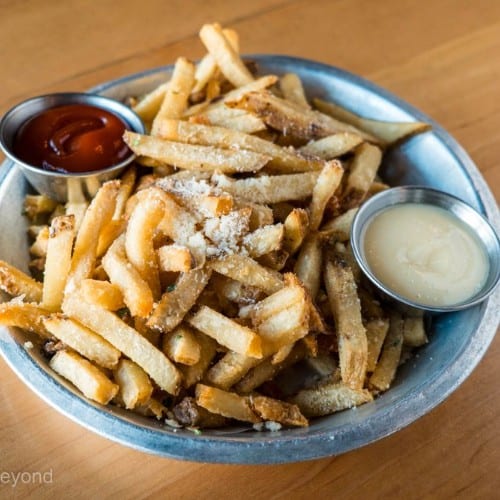 Garlic Parmesan Fries.