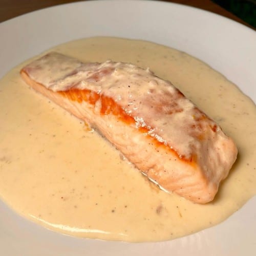 Salmon Champagne.