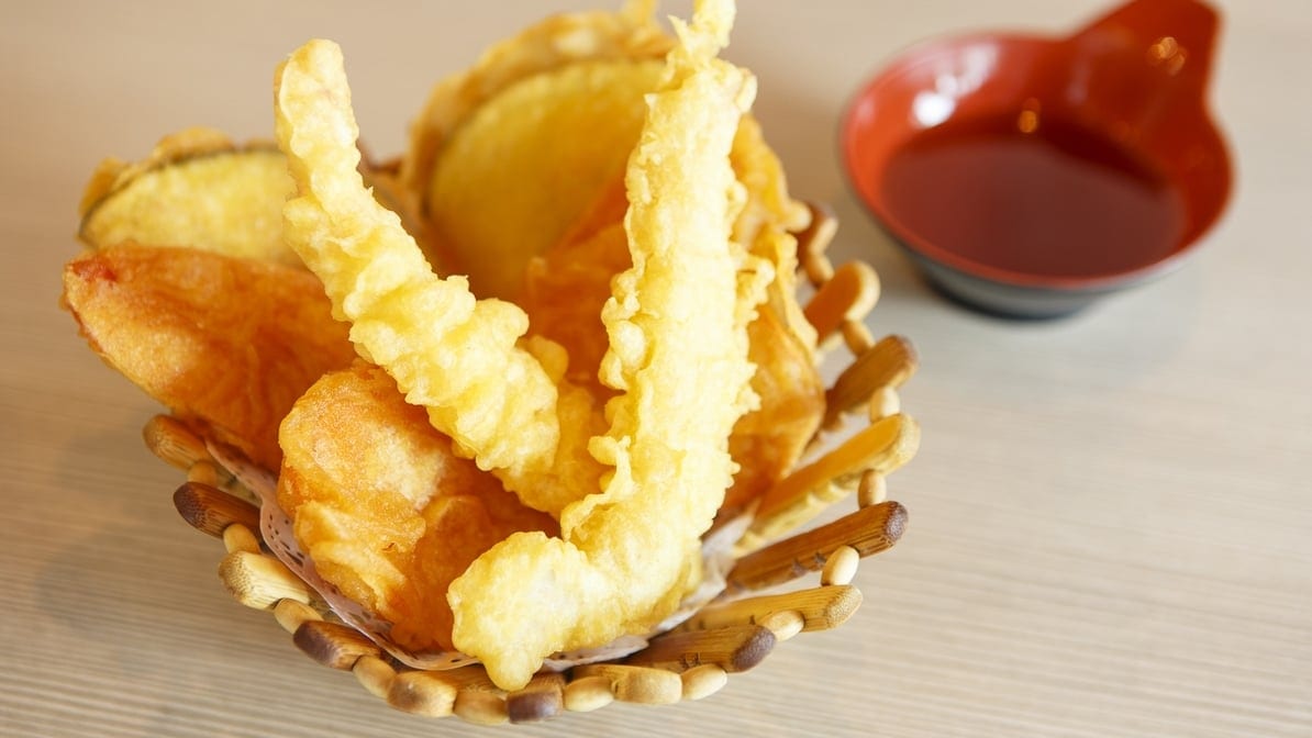 Shrimp & Vegetable Tempura.