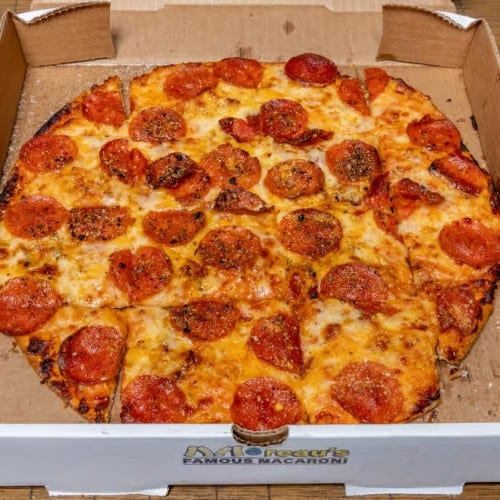 Cheese Pepperoni Pizza.