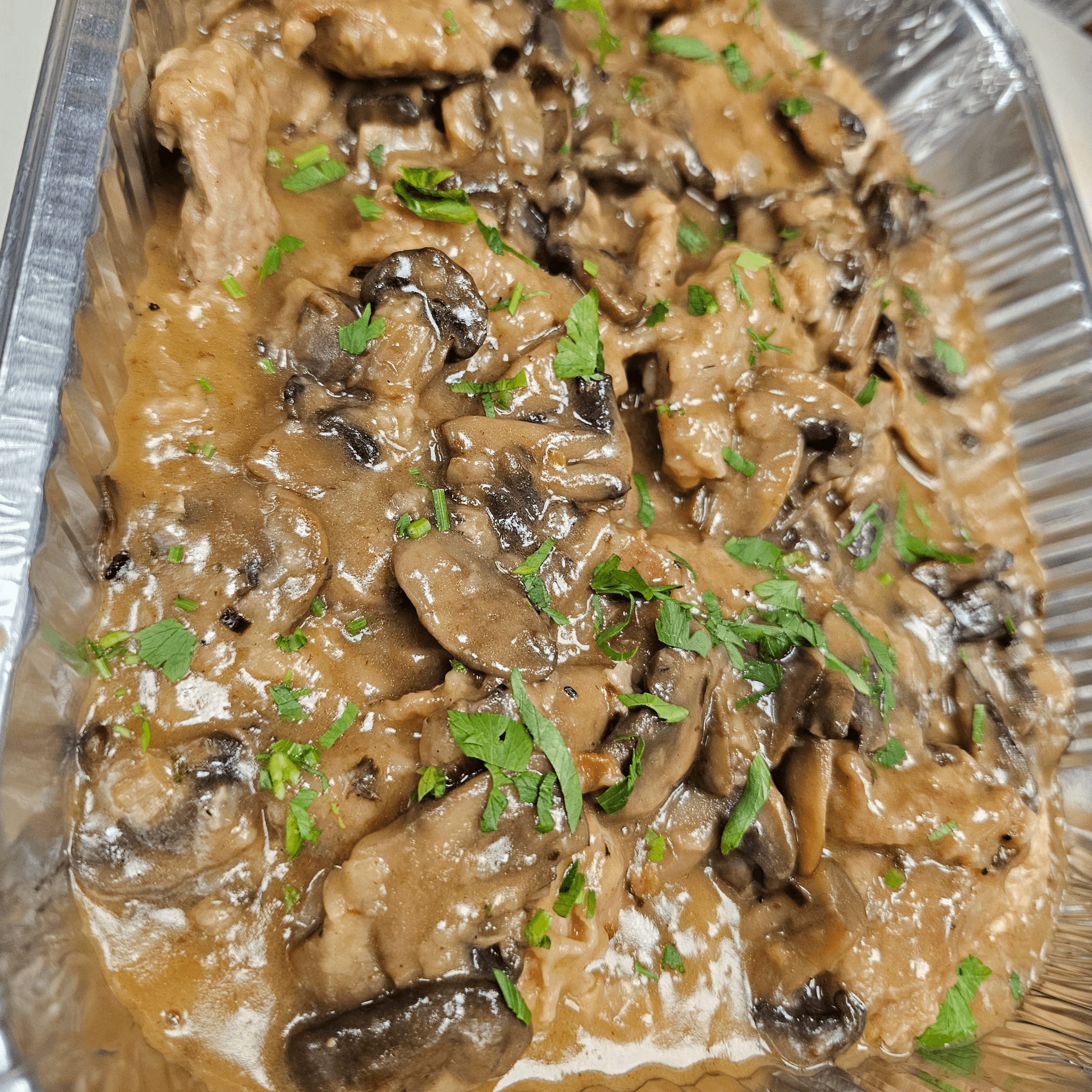 Veal Marsala Catering.