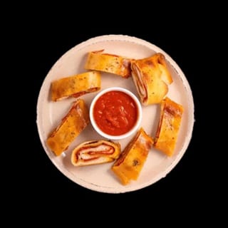 Sausage & Pepperoni Stuffed Bread