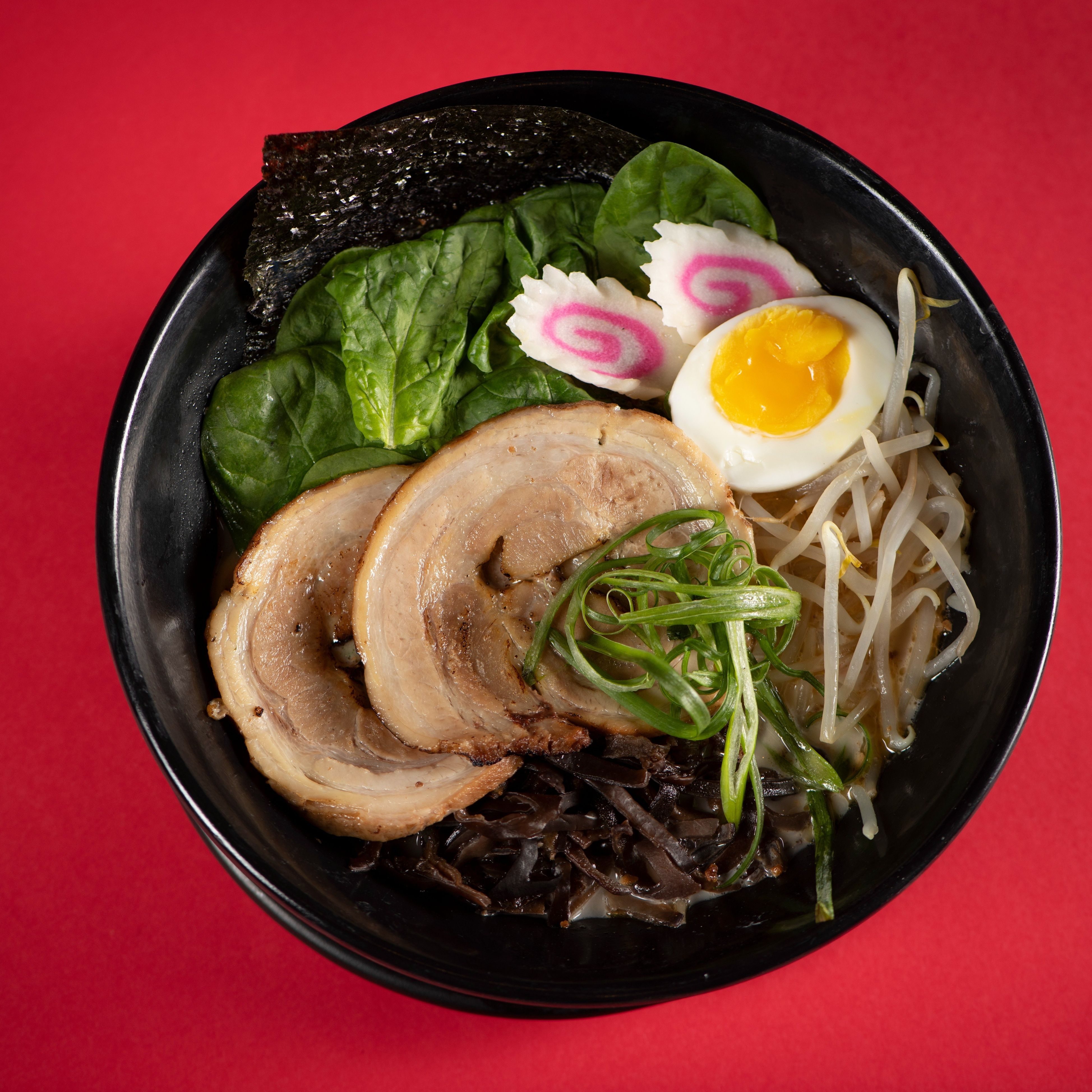 Black Garlic Tonkotsu Ramen | Roasted Black Garlic.