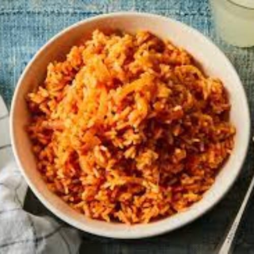 SIDE OF GHANA JOLLOF RICE.