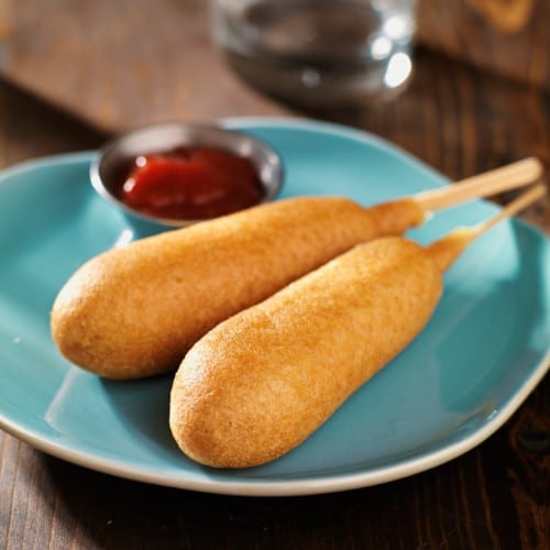 Mini Corn Dogs.