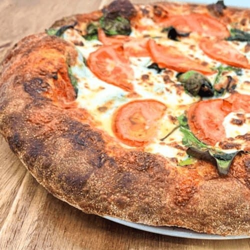 The Queen of Hearts Pizza (Aka Margherita) (Cauliflower 10").