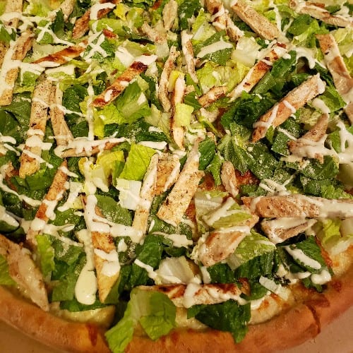 Chicken Caesar Salad Pizza (Large).