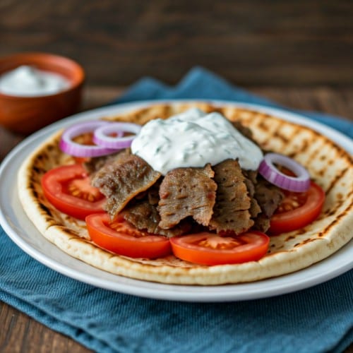7" Meat Gyro.