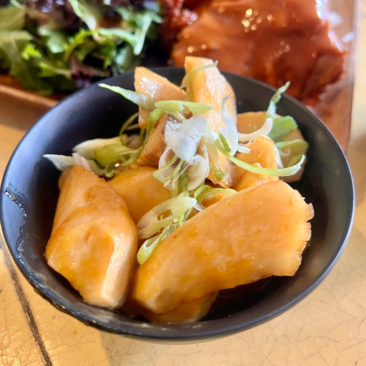 Fried King Oyster Mushrooms (GF).