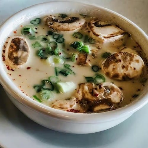 Tom Ka with Seafood Tureen.