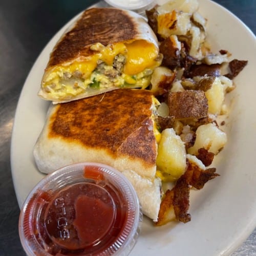 Breakfast Burrito.