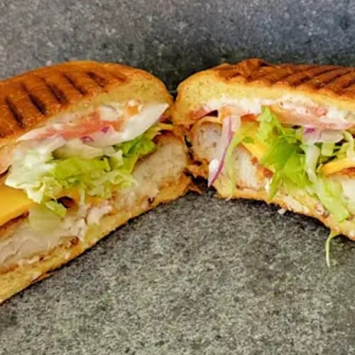 Fried Fish Fillet Sandwich.