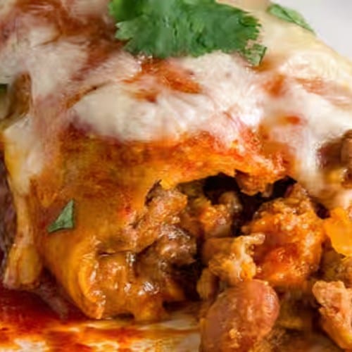 Kid Beef Enchilada.