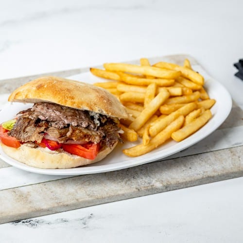 Chicken Shawarma Sandwich.