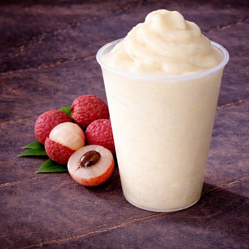 Lychee Smoothie.