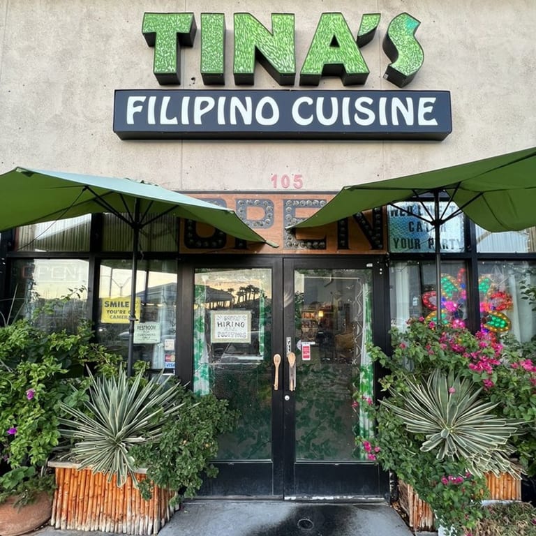 🌴 Welcome to Tina's Filipino Cuisine Restaurant! 
