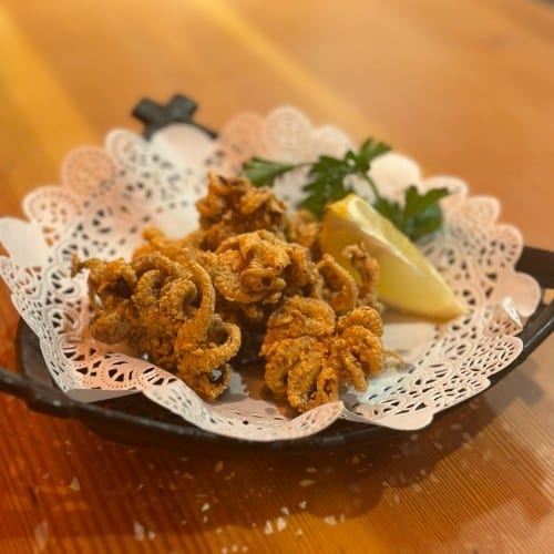 Crispy Tako Bites.