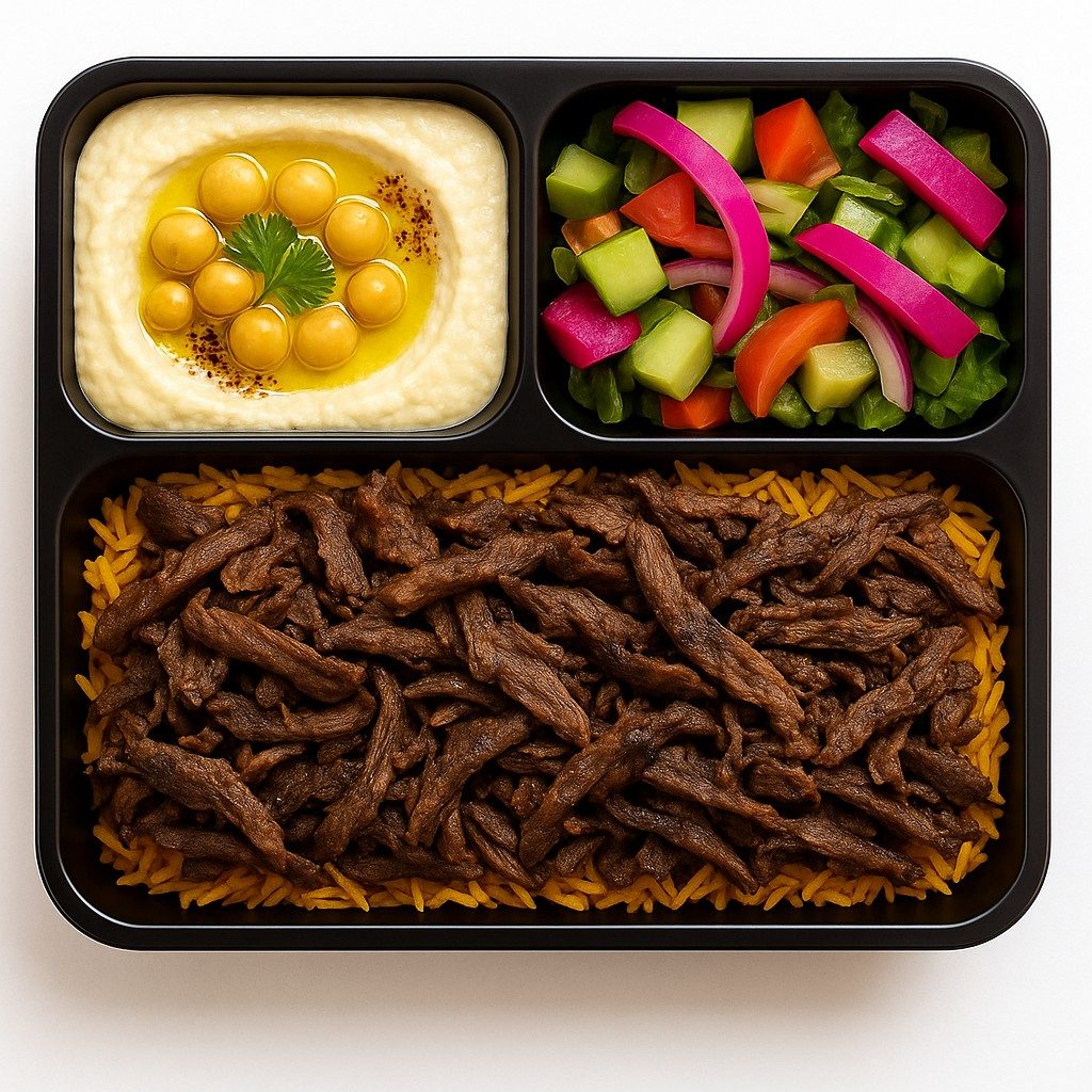 Beef Shawarma Plate.