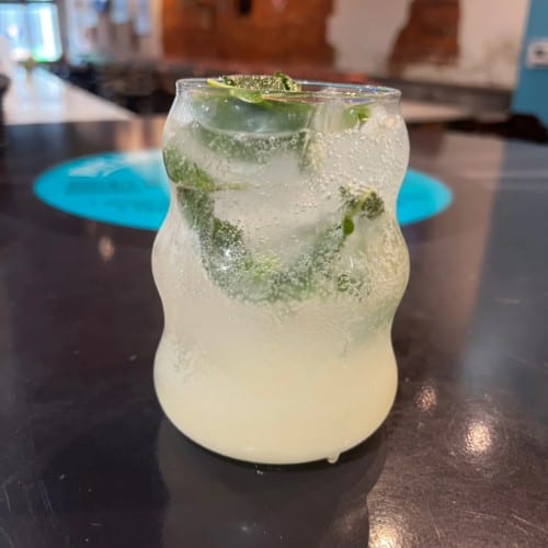 Lemon Mint Mocktail.