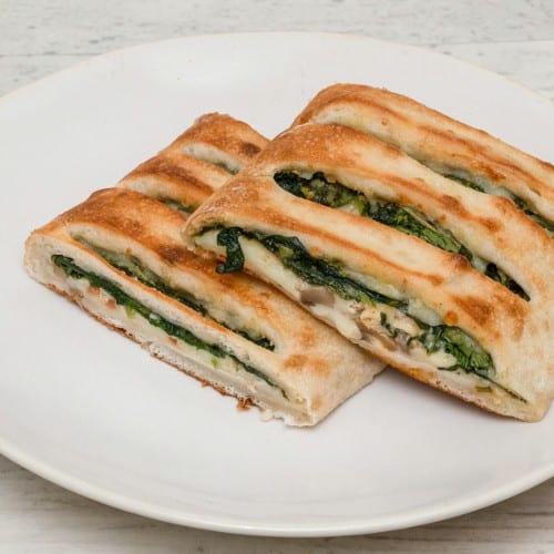 Chicken Florentine Stromboli.