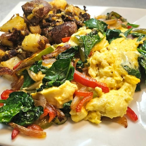 The Real Vegan Egg Sramble.