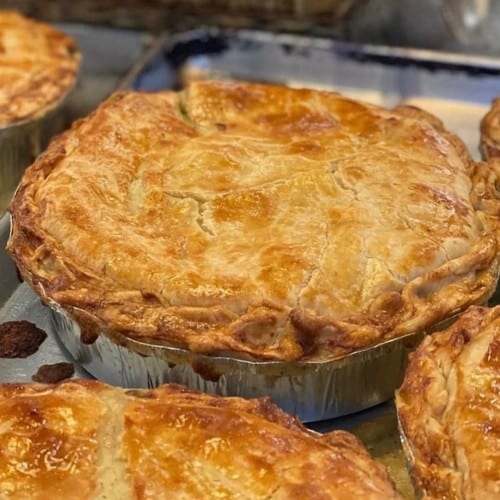 Homemade Chicken Pot Pie.