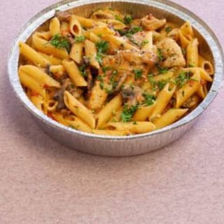 Penne Ai Funghi Con Pollo
