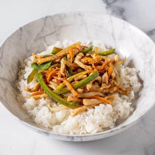 Spicy Chicken with Jalapeño.