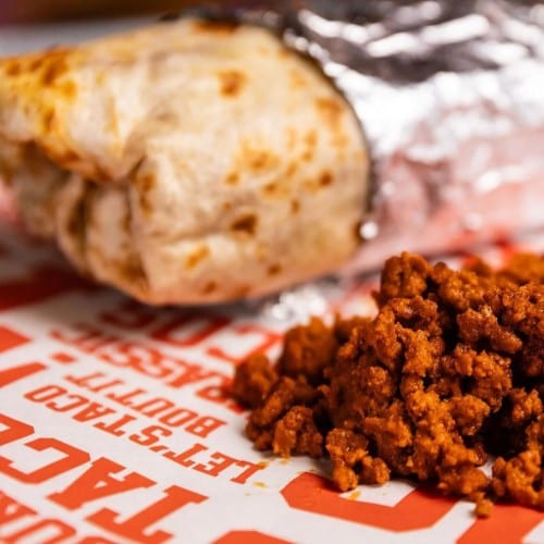 Breakfast Burrito - Chorizo.