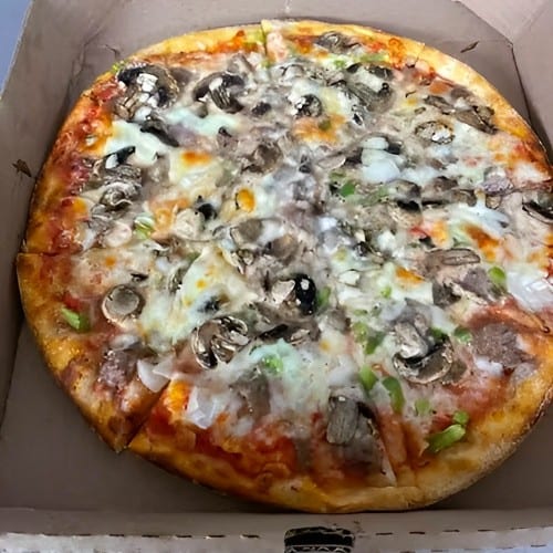 18' XL Veggie Lovers.