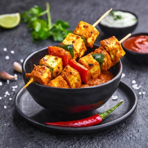 Chilli Paneer.