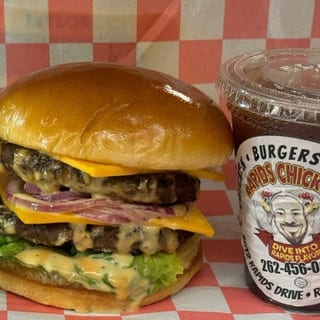 Double-Decker Cheese Burger Meal