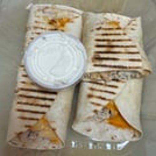 Chicken & Cheese Quesadilla.